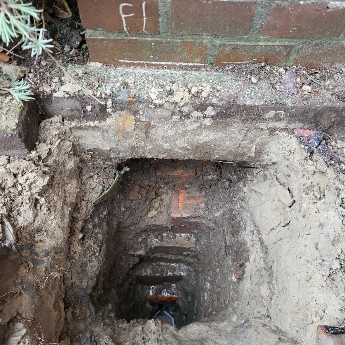 vrijgegraven fundering 