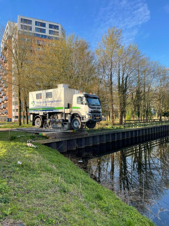Koops grondmechanica damwandlengte bepalen Amsterdam